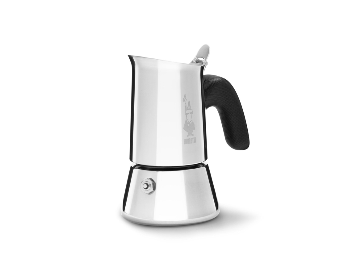 Bialetti Venus Cafeteira Italiana Preto Inox Worten.pt