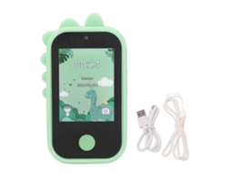 Câmera digital 1080p para crianças com reprodutor de música MP3 e telefone infantil.