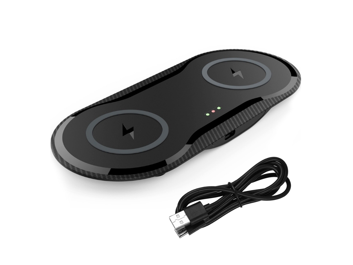 Carregador Sem Fio 10w Rápido EOOCOO com Carregamento Duplo