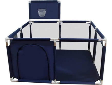 Parque MCBABY Quadrado (128x128x66 cm - Azul)