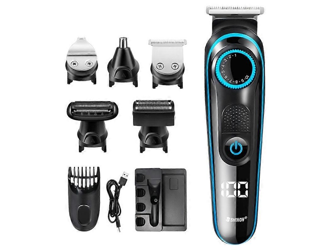 Aparador Elétrico Multifuncional, Ajustável, Para Barba E Corpo