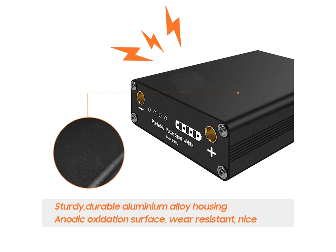 Mini Equipamento De Soldadura Ajustável E Recarregável Laxiscreed Com 9 Níveis De Potência