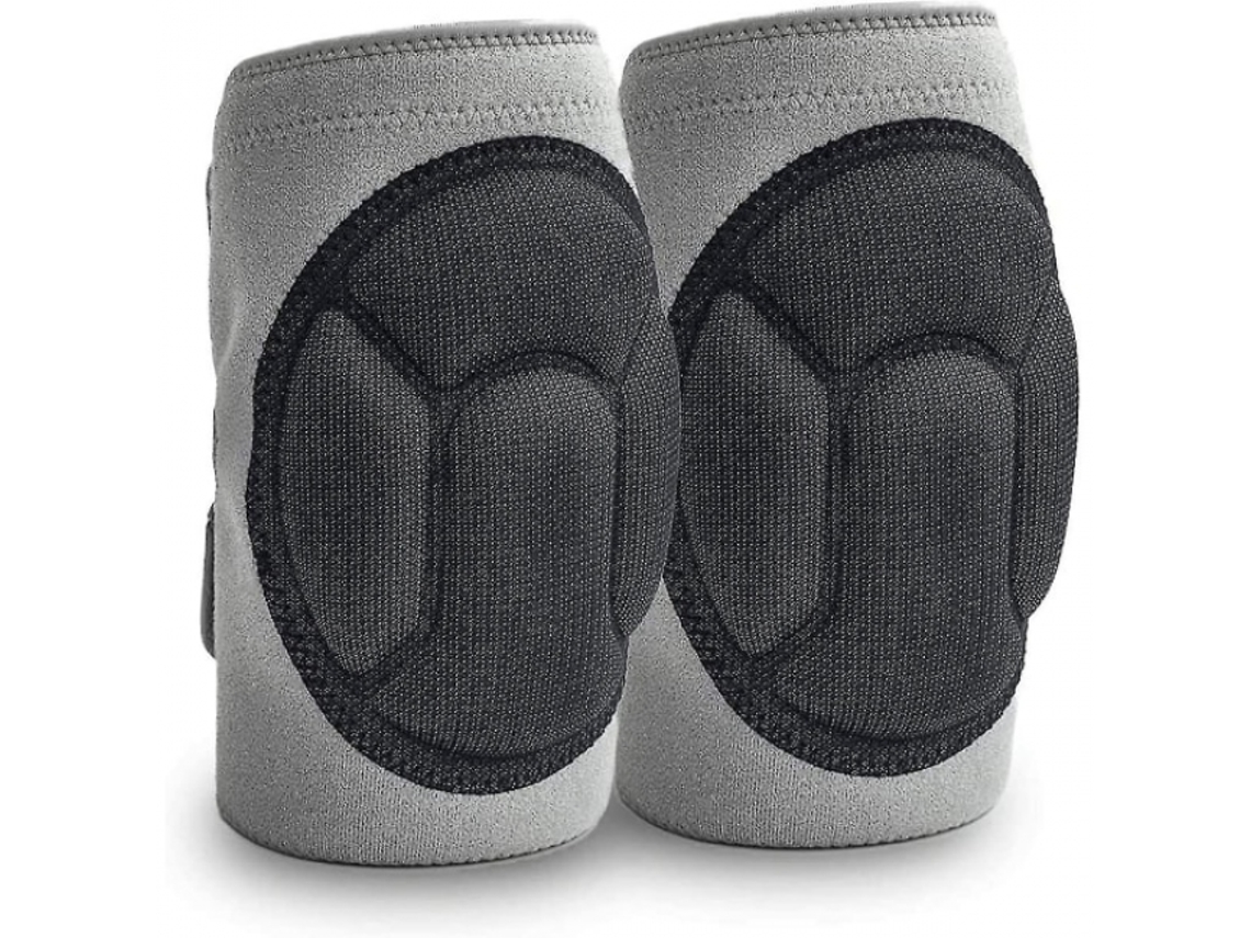 Joelheiras Esportivas De Esponja Tipo Casco De Tartaruga M Gray Aquaforge
