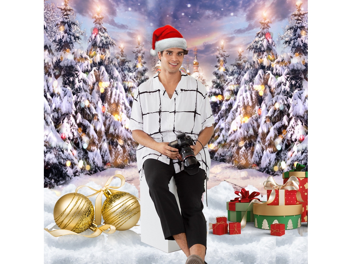 Fondos De Navidad Para Fotografia, Telas De Fundo Para Crianças E Retratos Em Estúdio