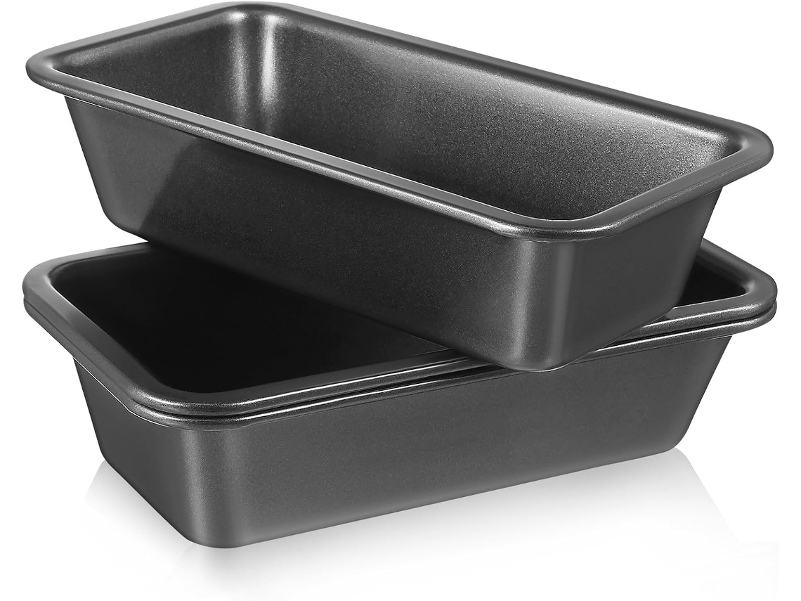 Conjunto De 3 Formas Para Pão E Bolos, Em Aço Carbono, Revestimento Antiaderente, Para Forno, Confeitaria E Preparo Doméstico