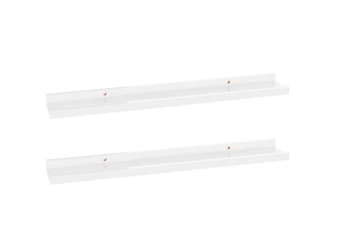 Wall Shelf, Wall Shelves Vidaxl Branco Mdf (60 X 9 X 3 Cm)