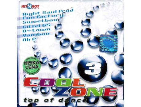 Cd Cool Zone Top Of Dance 3 Hit N Hot Music