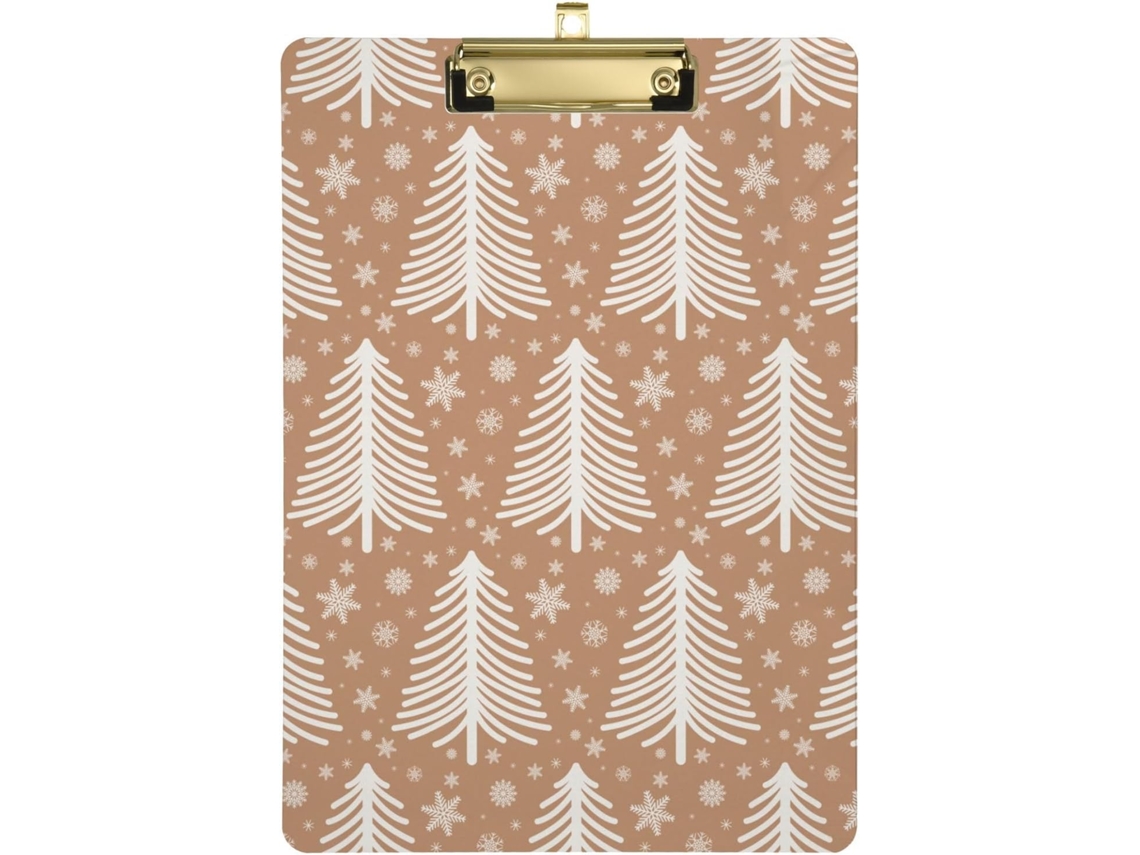 Pesos de Papel Impermeáveis para Paramédicos, Feitos com Árvores Natal. 31,8 X 22,9 0,3 Cm Durável Resistente