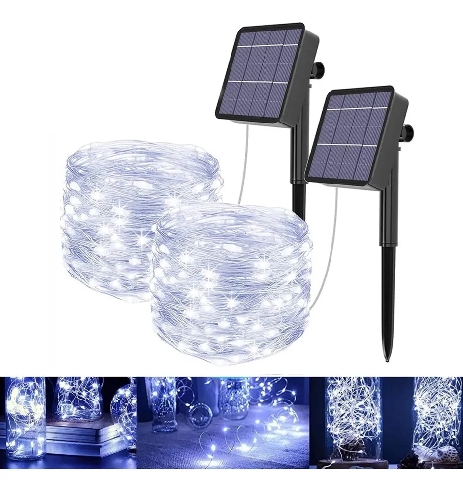 Nova Faixa De Led Decorativa, Luzes De Led De Natal, A Energia Solarvayotoy