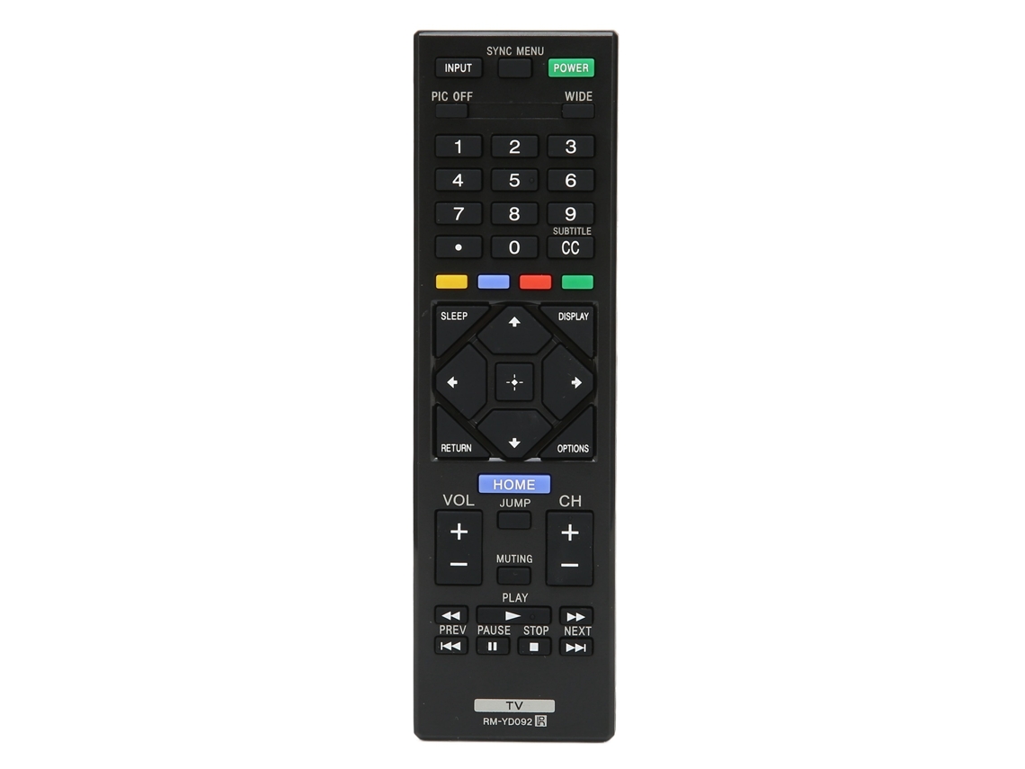 Controle Remoto para Tvs Rmyd092 Kdl40r450a e similares CHABERLU