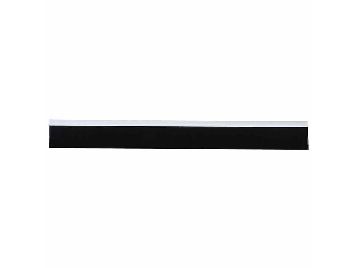 Conjunto 2 Vedação Moderna Para Porta Vidaxl Branco Alumínio (100 Cm)