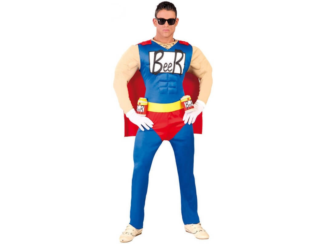 Fato de Homem DISFRAZZES Beerman Forçudo (Tam: L)