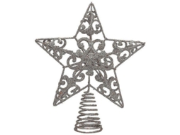 Enfeite De Estrela De Metal Brilhante Para Árvore De Natal, Decoração De Casa Olysi Shop (1 Peça Dourada)