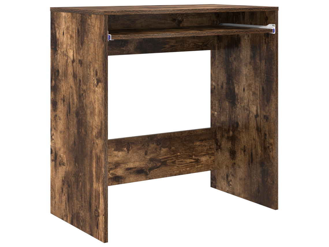 Conjunto 1 Mesa Moderna Vidaxl Castanho Derivados De Madeira (77,5 X 43 X 79 Cm)