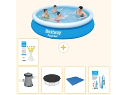 Bestway Piscina Bestway Fast Set Redonda - 366x76 Cm - 6-peças S22660