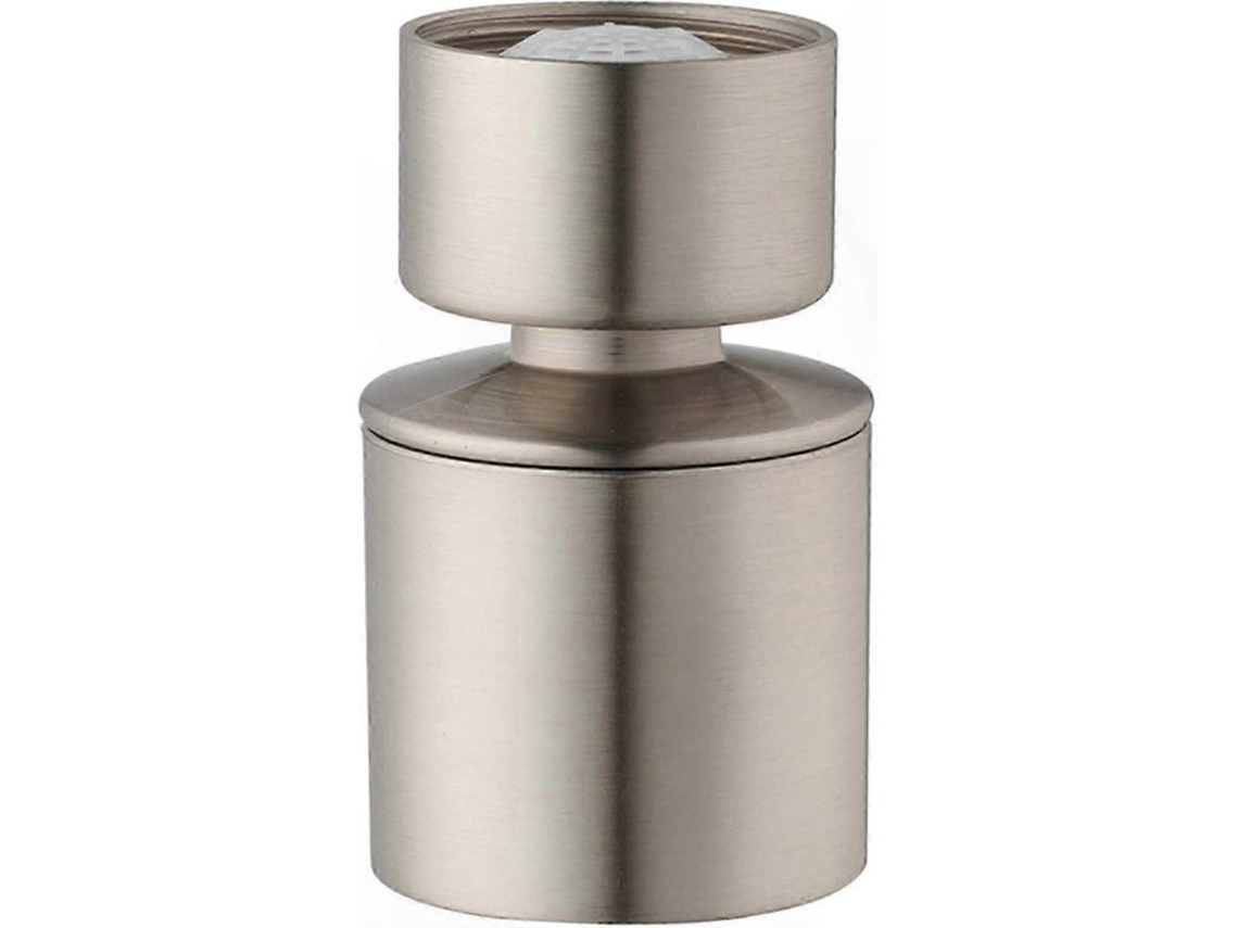 Aerador Em Aço Inoxidável Com Acabamento De Níquel Escovado, 360 Graus, Modo De Spray Duplo E Economia De Água