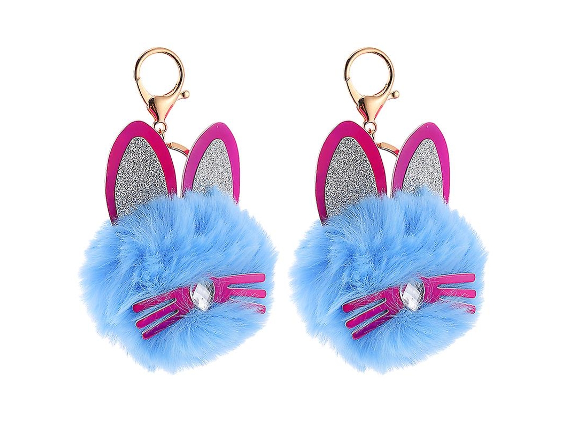 2pcs Chaveiros Adoráveis Allinless