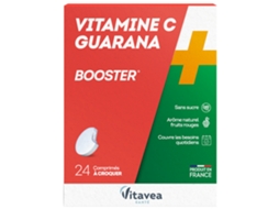 Vitamina C Guaraná 24 comprimidos mastigáveis VITAVEA