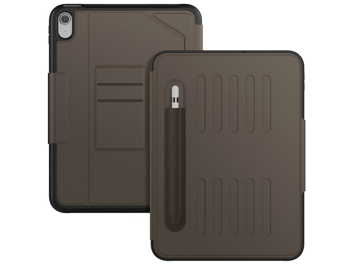 Capa Para Tablet Lurelia, Compatível Com Ipadair4/air5 10.9/pro11 2022/2021, Castanho, Dobrável Com Suporte, Função Sono
