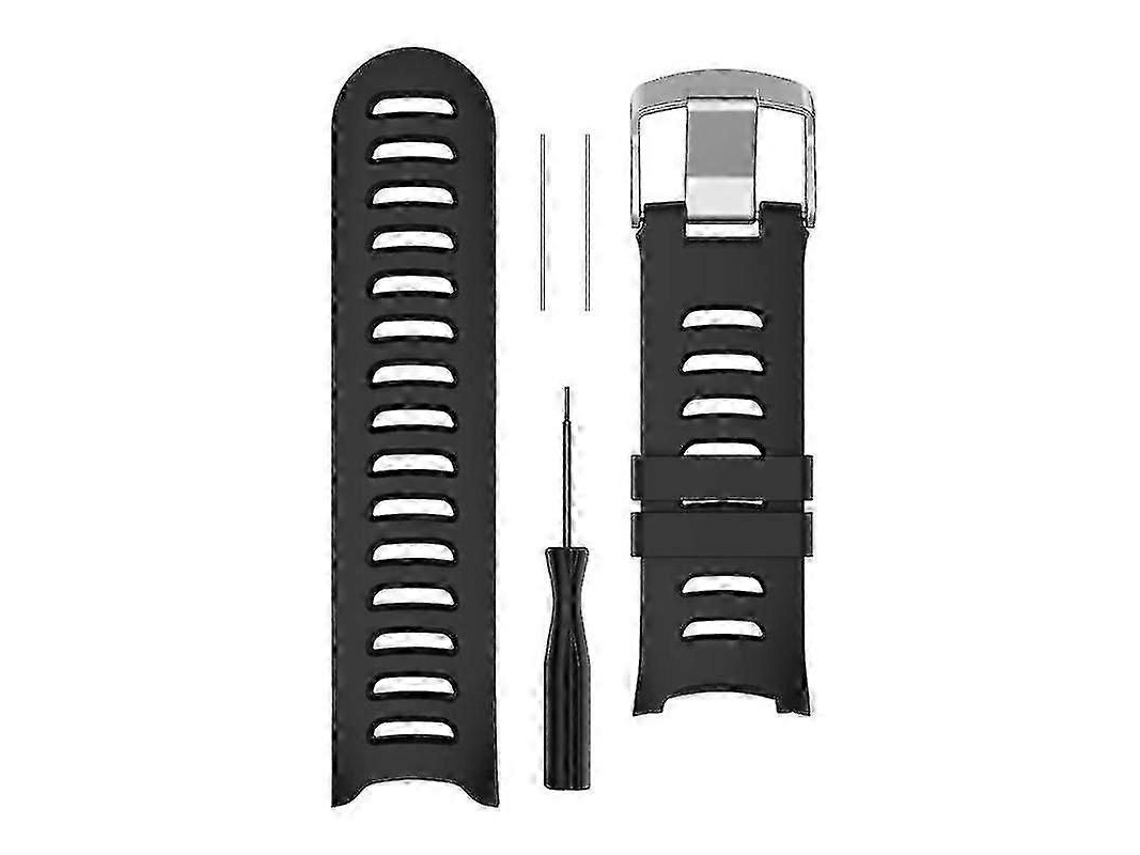 Pulseira De Silicone Flexível Para Garmin Forerunner 610 Smartwatch