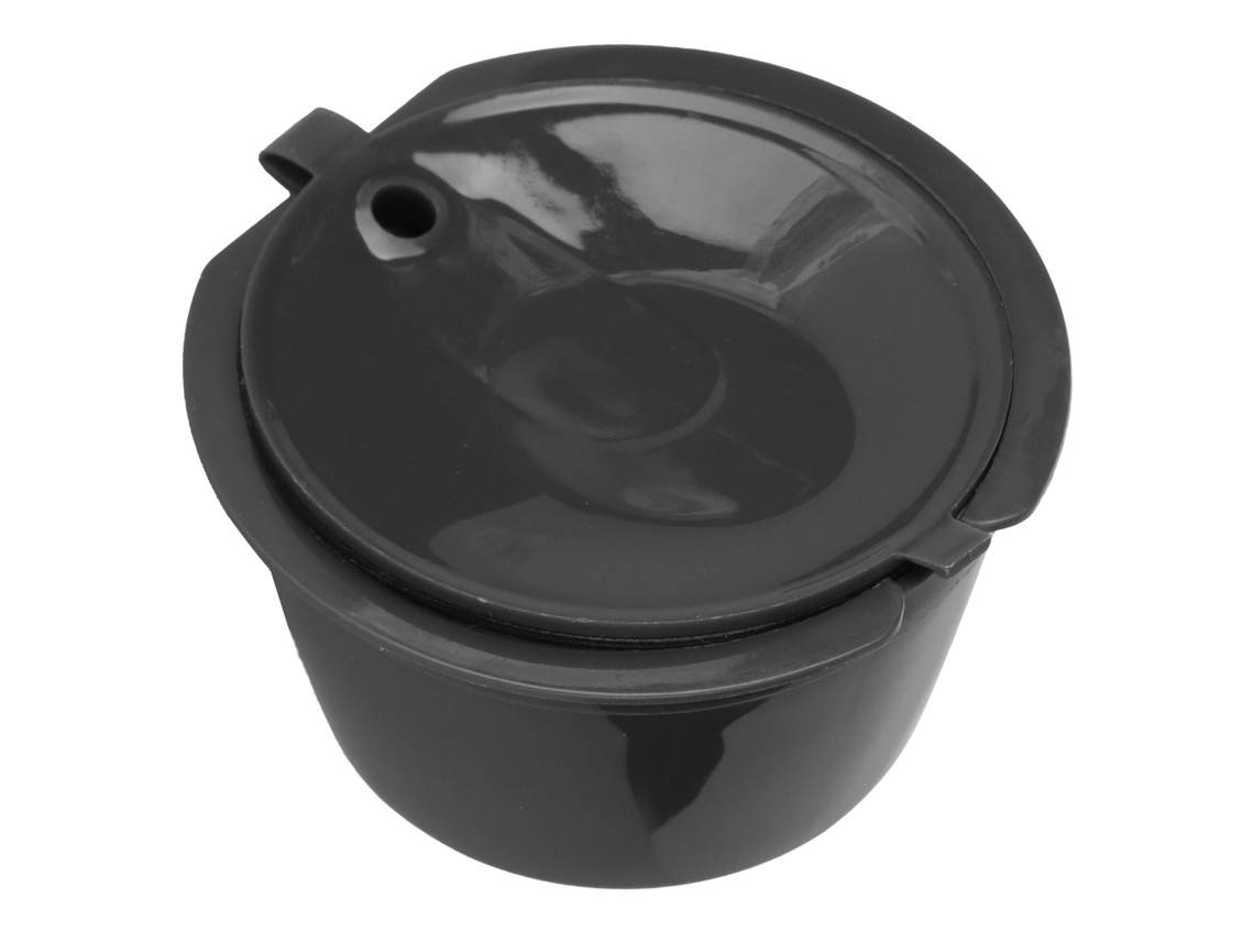 Cápsula de Café Reutilizável com Filtro para Máquinas Nescafé 51 100ml PP preto | S/MARCA