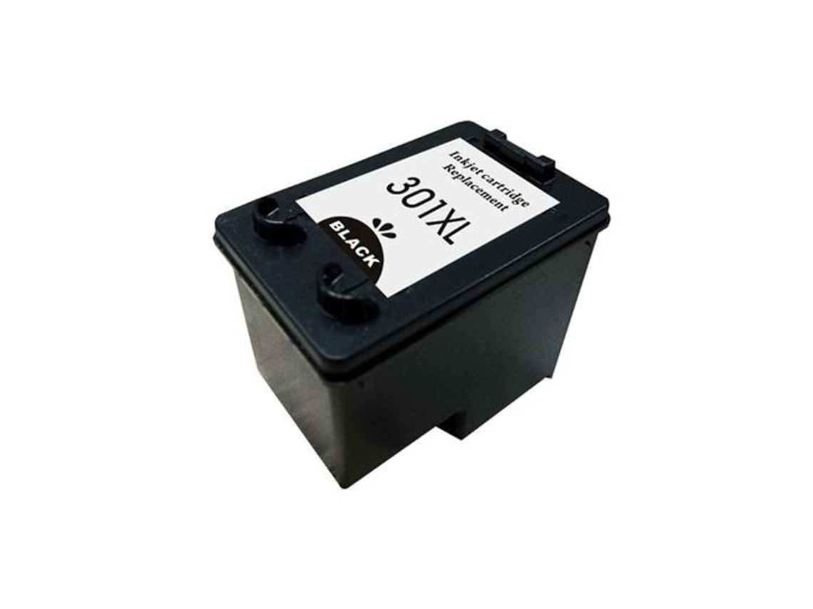 Tinteiro reciclado hp 301 xl preto (ch563ee) -new chip