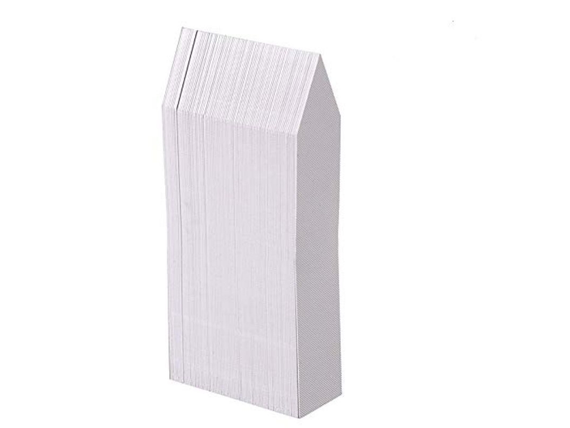 2026 100 Etiquetas de Plástico para Plantas, Etiquetas de Jardim de Plástico Branco 10x2cm, Resistente À Água, Reutilizável