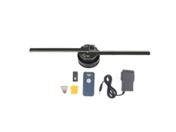 Fan Holograma 3d 42cm 800x480p 224 Leds Wifi App Controle Remoto 100-240v Plug Us