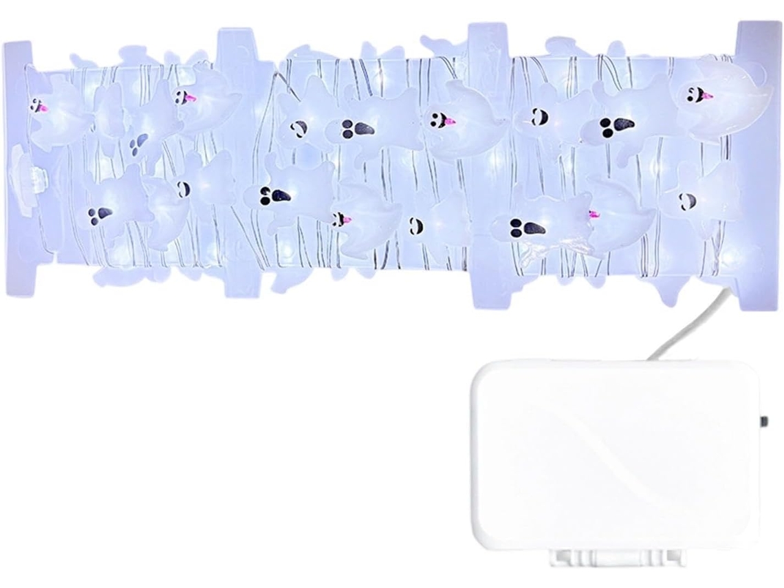 Luzes De Halloween Para Interior, 5m, 50 Leds, Impermeáveis, Com