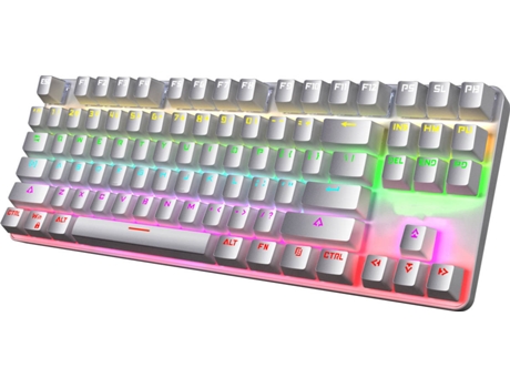 Teclado WELUOT K200 87 Key RGB Backlight (Layout Inglês - Multicores)