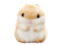 Primerox porta chaves de Hamster de Pelúcia Bonita Boneca Stuffed Animals Charm para Bolsa 10cm