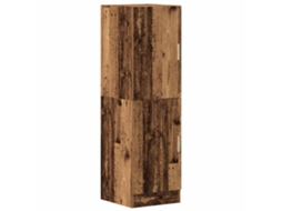 Kitchen Cabinet, Kitchen Cabinets Vidaxl Marrom Madeira Processada (n/a)