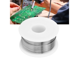 Fio De Soldar Laxiscreed 1.0mm Com Núcleo De Colofónia Para Reparações De Computadores E Telemóveis