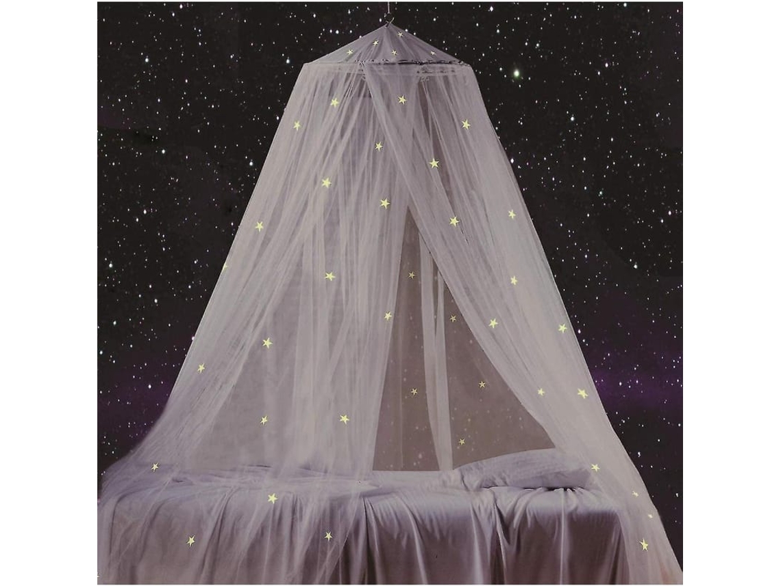 2026-canopy Para Cama Com Estrelas Fluorescentes Que Brilham Na Escuridão, Ótimo Presente Yqh