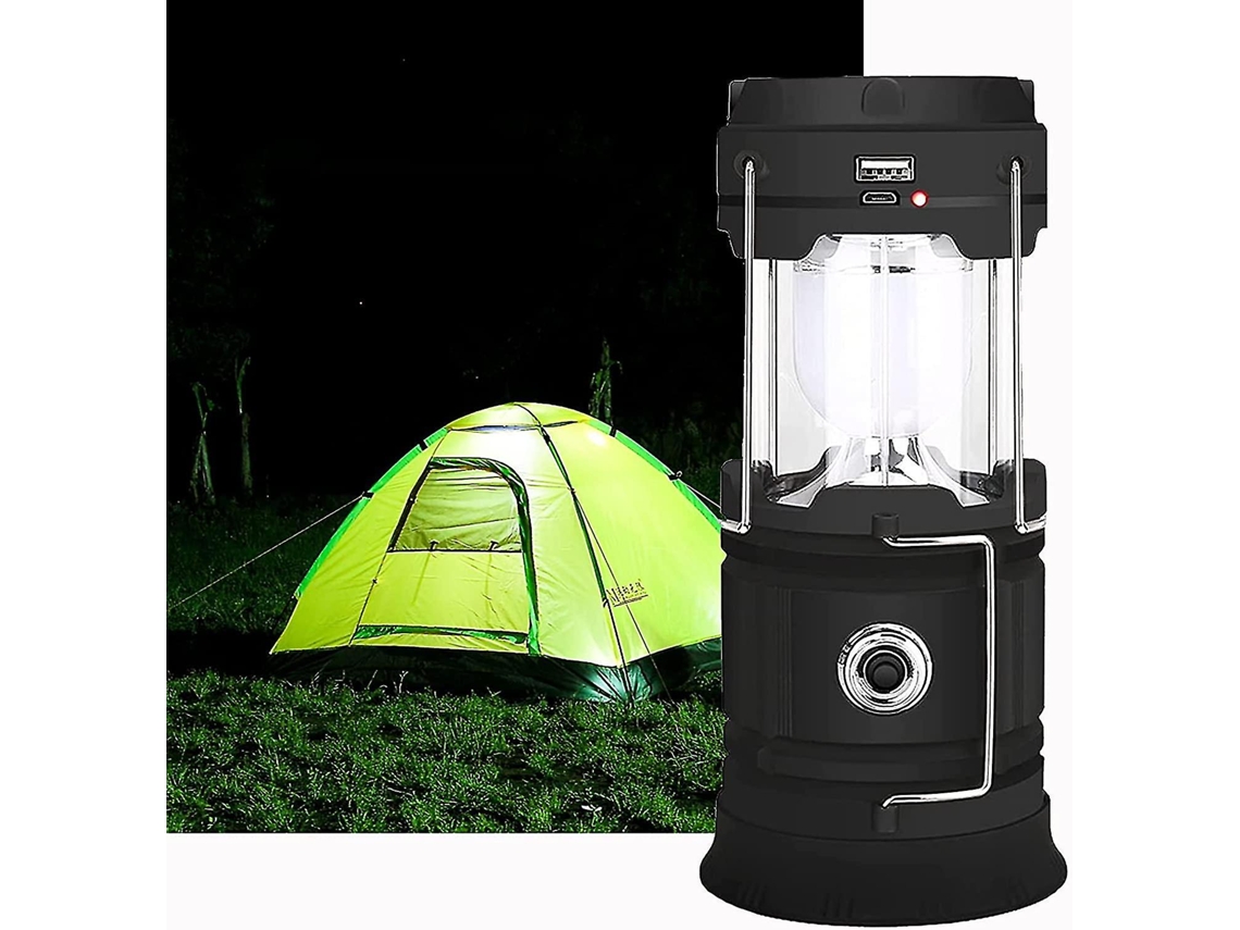 Lâmpada De Acampamento, Lanternas De Acampamento, Holofote Portátil Recarregável Por Usb Olysi Shop