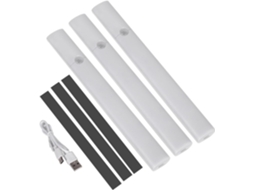 Luz Noturna Led Magnética Recarregável Para Quarto Com Sensor De