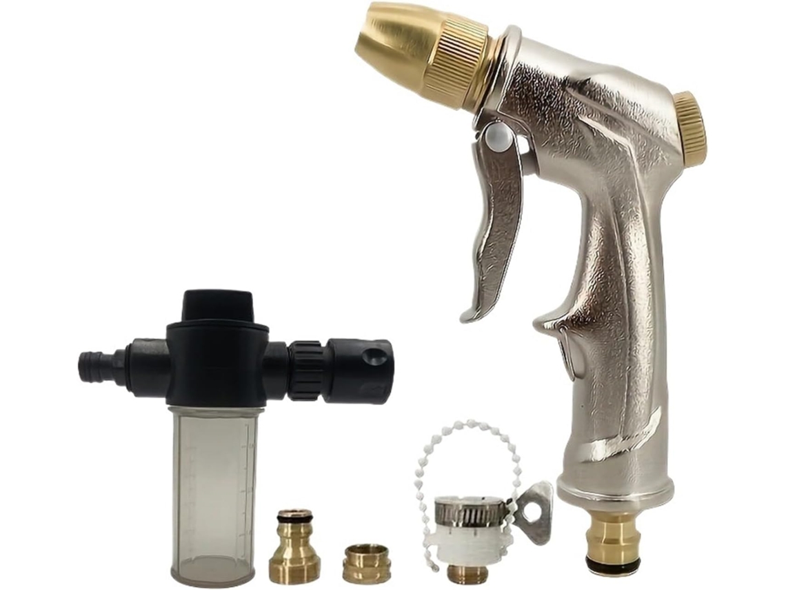 Pistola De Pulverização Para Mangueira Jardim, Portátil, Alta