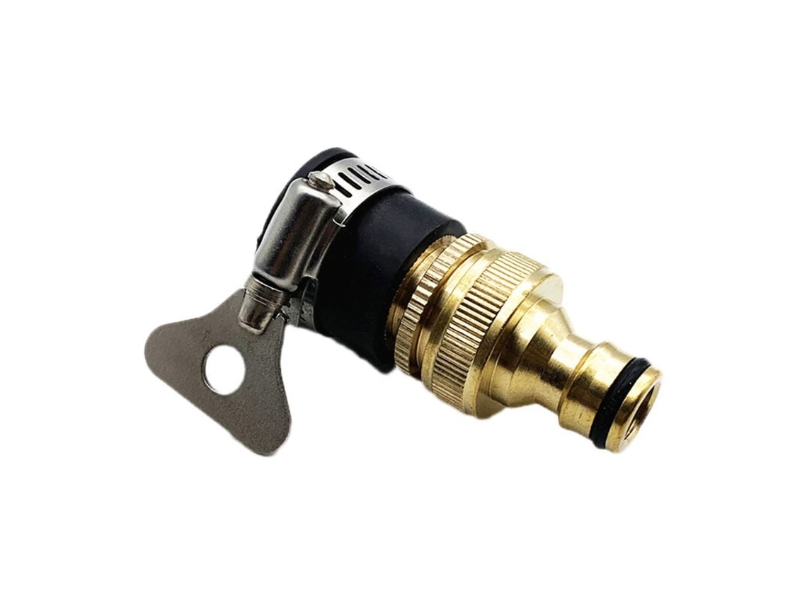 Adaptador Torneira, Conector De Torneira Redondo, Conexões De Tubo De Latão Com Diâmetro De 4/6, Plástico, Borracha, Aço, Para Torneira E Jardim