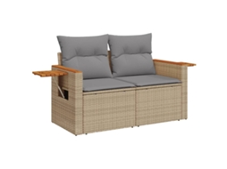 Garden Sofa, Garden Sofas Vidaxl Bege Rattan / Vime (n/a)