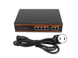 Switch PoE 6 Portas Sem Ventilador | S/MARCA