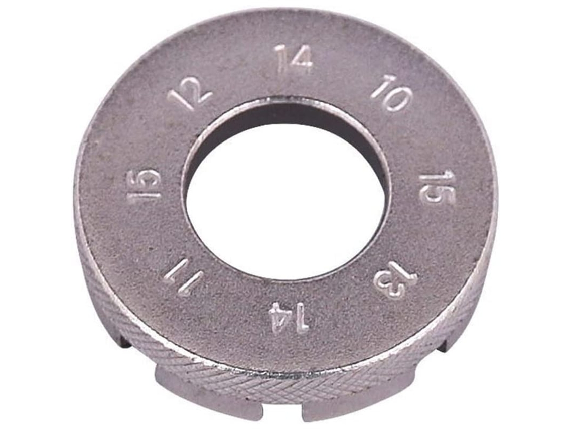 Chave De Parafuso De Raio Para Bicicleta De 6 Vias Com Ajuste De 10g A 15g Em Aço Inoxidável