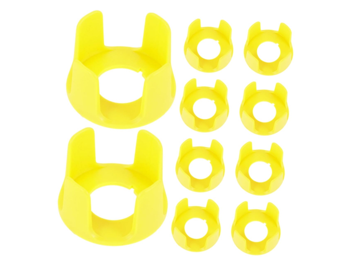 Conjunto De 10 Peças De Proteção Para Botão De Parada De Emergência.