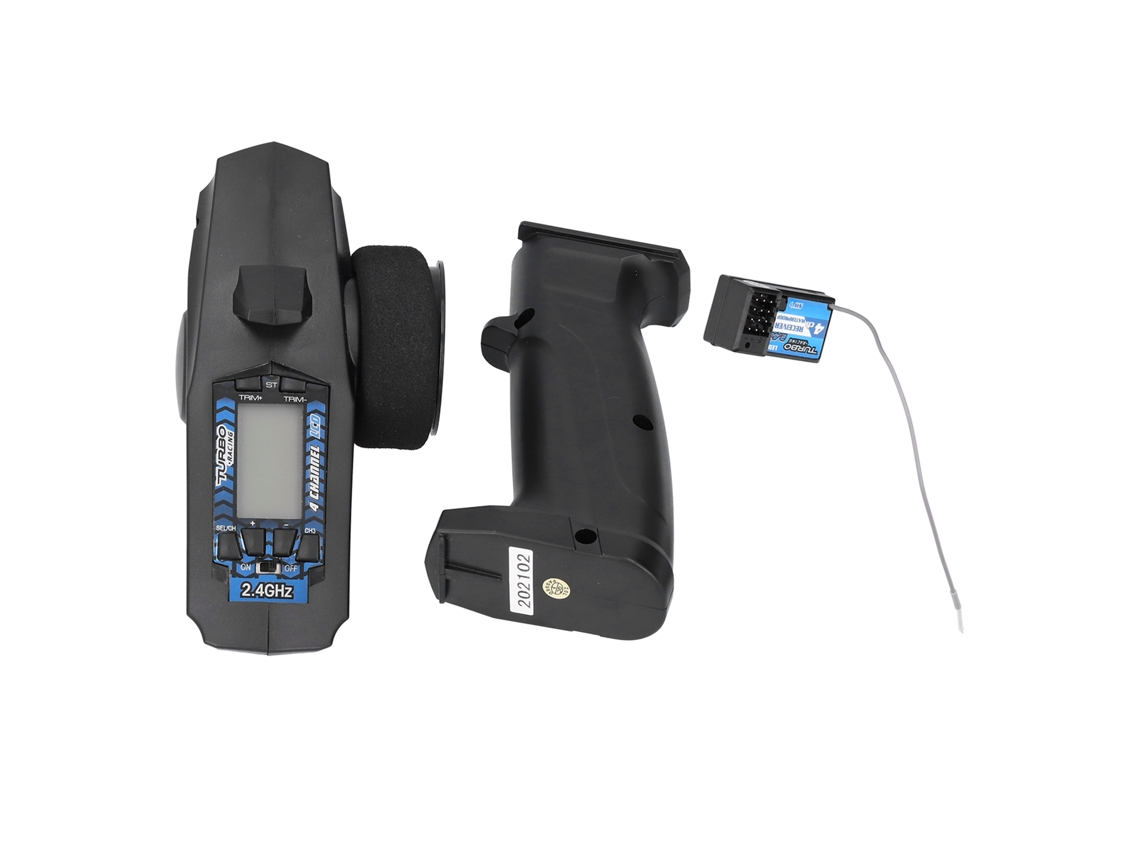 Primerox controle Remoto Rc P32 91803g c 2.4g 4ch para Carro e Barco com Display Lcd