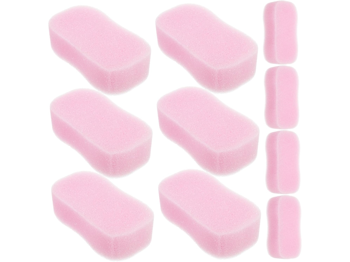 Amosfun Conjunto De 20-escovas Cabelo Com Esponja Macia, Escovas De Limpeza Para Cortes Cabelo, Práticas Para Uso Em