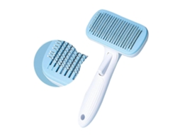 Kit De Limpeza De Pêlos De Animal Com Pente Reutilizável E Rolo Azul C