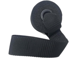 Conjunto De 4 Âncoras Porta Supvox Em Pvc Preto Para Faixas Resistência, Com Material Resistente Ao Desgaste E