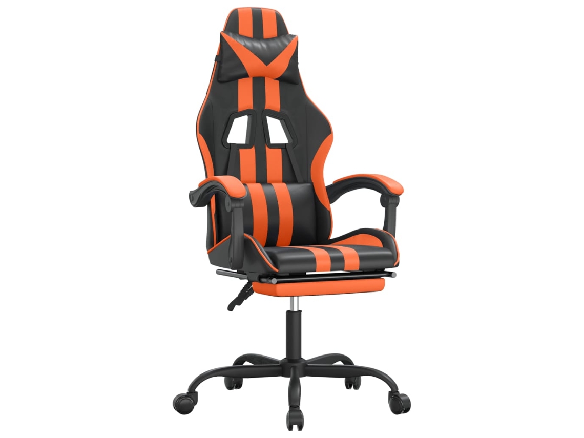 Gaming Chair, Gaming Chairs Vidaxl Laranja Couro Artificial