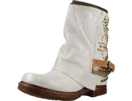 Sapatos De Mulher As 98 Pele Branco (38)