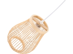 Luminária De Teto Em Bambu Trançado Natural, Luminária Suspensa Para Cozinha E Quarto De Hóspedes, Design