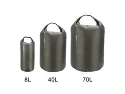 BOLSA IMPERMEÁVEL BUSINESS 8l/40l/70l, portátil, para camping, hiking, caiaque, passeios de barco, rafting (S/MARCA)